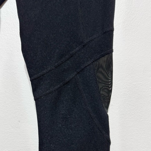 Nanette Lepore Black High Waist Mesh Leggings Size Small - Picture 10 of 14